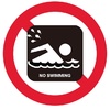 遊泳禁止マーク