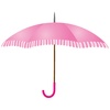 ピンク色の傘　女性用