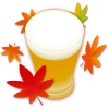 【ワンポイントイラスト】秋のビール