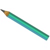 鉛筆一本・緑色