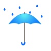 天気雨　傘