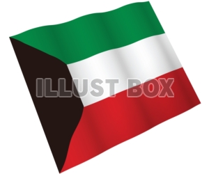 【国旗のはためきシリーズ】　クウェート