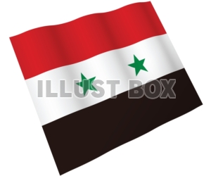 【国旗のはためきシリーズ】　シリア