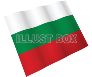 【国旗のはためきシリーズ】　ブルガリア