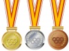 【商業利用不可】オリンピック・金・銀・銅のメダル