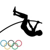 【商業利用不可】オリンピック　棒高跳び　陸上競技
