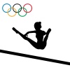 【商業利用不可】オリンピック　体操女子　段違い平行棒