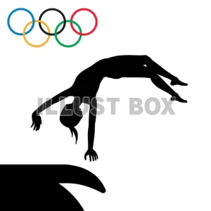 【商業利用不可】オリンピック　体操女子　跳馬