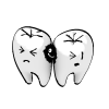 歯医者・歯の間の虫歯