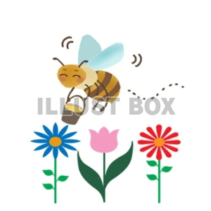 蜜を集めるミツバチ