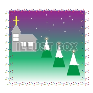 クリスマス～教会とツリー