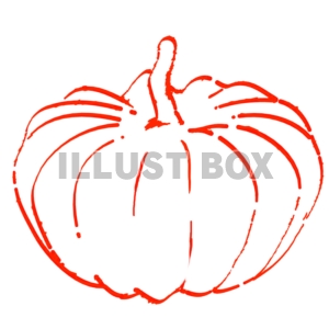かぼちゃの線画