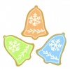 クリスマスベルのクッキー三種