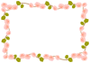 八重桜いっぱい　透過PNG
