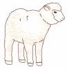 【グリーティング】羊　未年　04