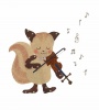 森の音楽家～りすとバイオリン～
