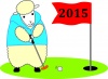 羊のゴルフ2015