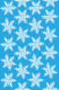 ブルーの雪の結晶の壁紙