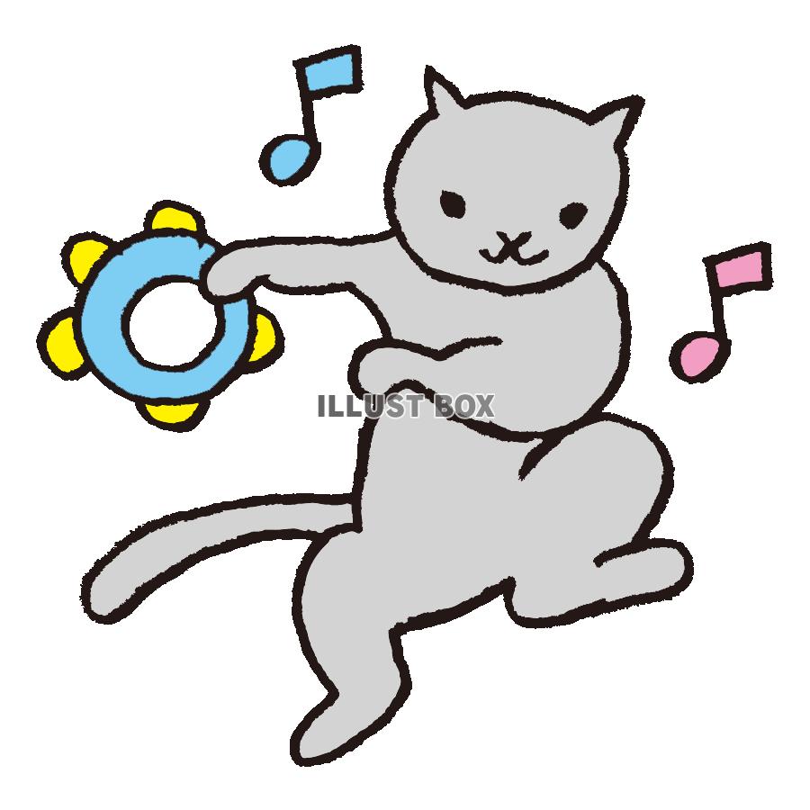 ダンスする猫
