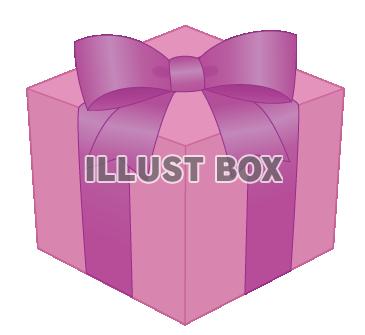 プレゼントの箱（ピンク）