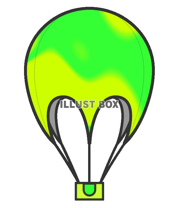 【透過png】緑の気球5
