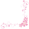 桜の花のイラスト【透過PNG】コーナー2
