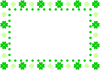 クローバーフレーム2(緑)