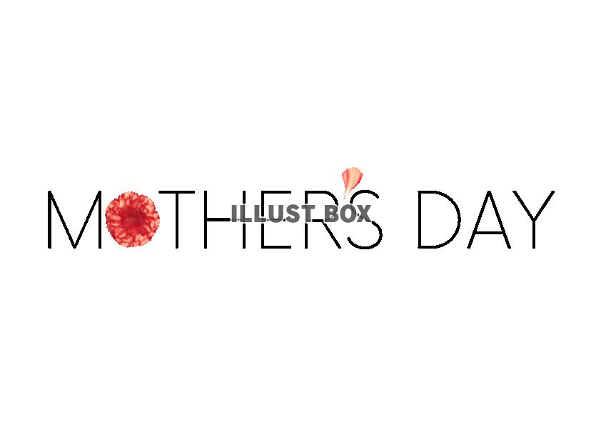 MOTHER'S DAY文字
