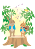 森の動物の音楽１