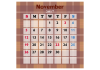 カレンダー 107　2017年11月 〔PING〕