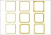 飾り枠正方形Bゴールド
