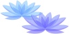 喪中ハガキ用蓮の花デザインイラスト5・jpeg画像