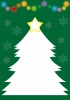 クリスマスツリーカードC