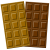 チョコレートイラスト3・背景透過処理png画像