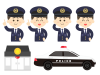 警察官のイラストセット