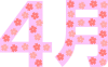 4月ロゴ　桜の花