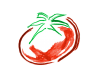 トマト（線に色付き）