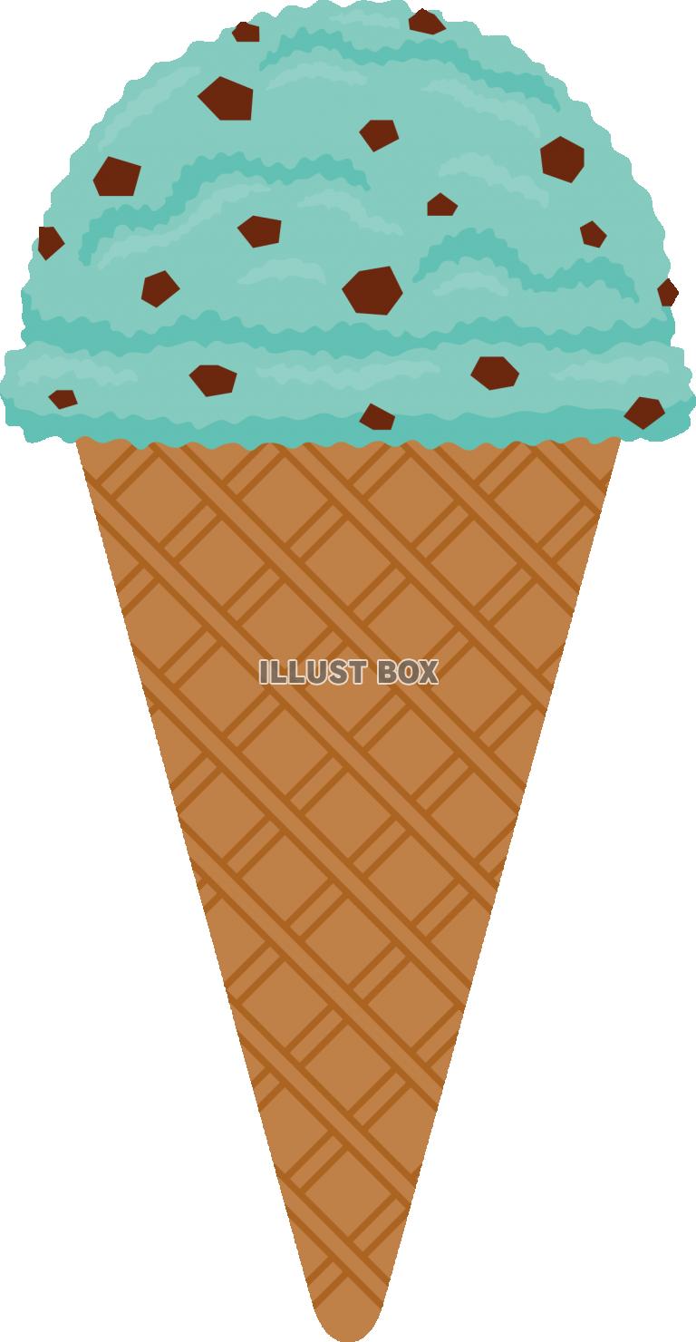 アイスクリーム　チョコミント