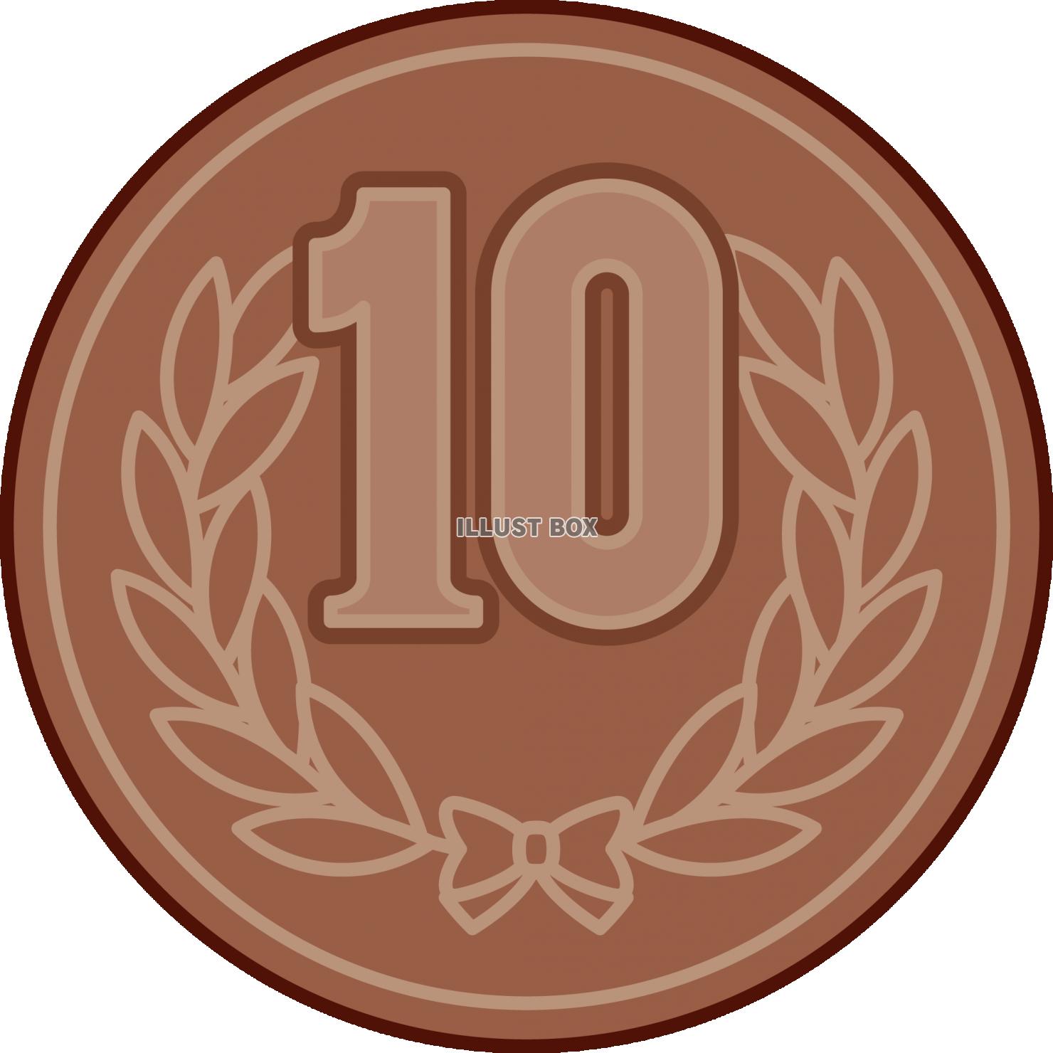 硬貨　十円玉