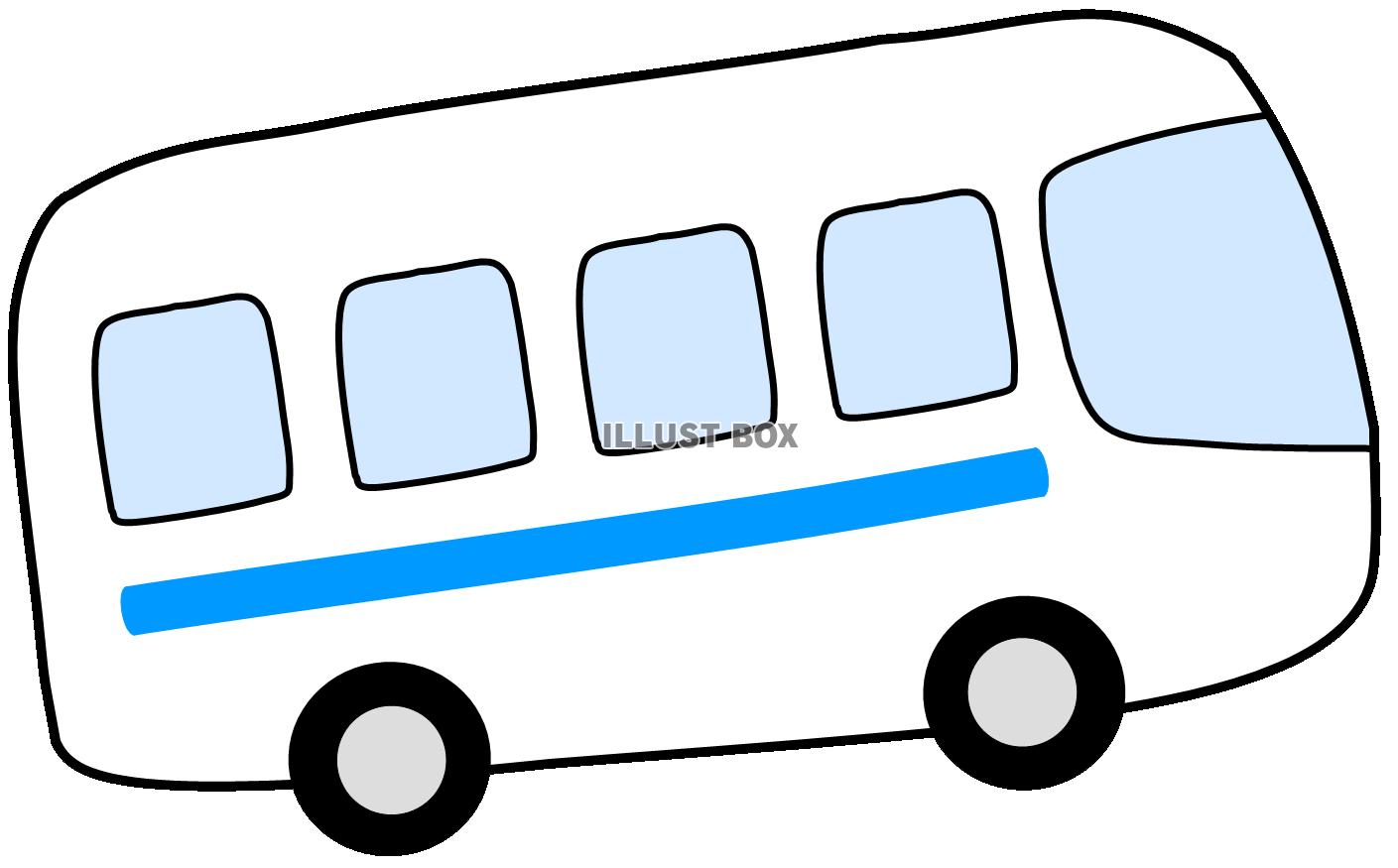 大型バス（青いライン）