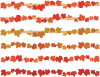 秋の蔦のライン色々