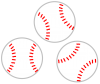 野球のボール（硬式野球ボール）