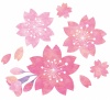 桜,花,水彩,手書き,イラスト,春,手描き,和,アイコン,和風,和柄,3月,4月