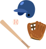 野球の道具