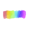 虹色カラフル水彩ライン