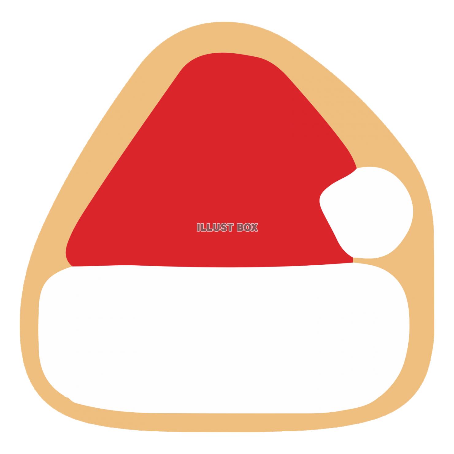 クリスマスクッキー 　サンタ帽