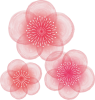 桜春花水彩手書き三月四月3月4月アイコンイラスト お花見 シンプル シルエット 