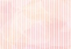 水彩ストライプ背景手書き壁紙ピンク色フレームイラストシンプルかわいい春手描きライ