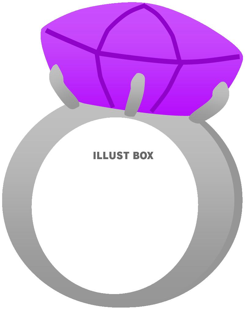 おもちゃの指輪（紫）