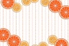 輪切り柑橘のフレーム